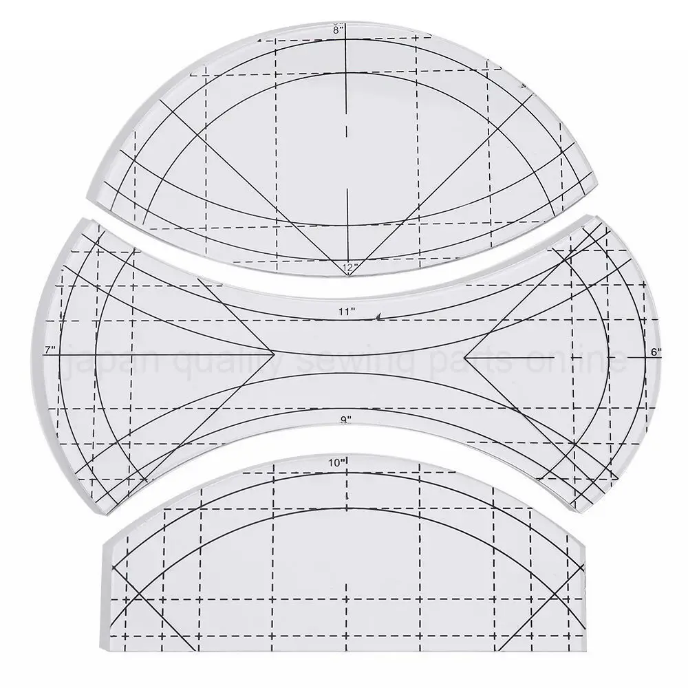 8 kind Quilters templates Ruler Every Curve Circle ruler Set Feather Plume ruler Clamshell ruler for domestic sewing machine
8 kind Quilters templates Ruler Every Curve Circle ruler Set Feather Plume ruler Clamshell ruler for domestic sewing machine