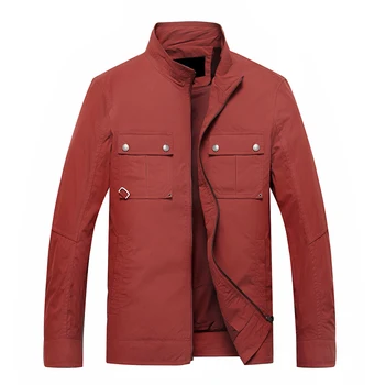Spring Fall Casual Mens Wine Red Stand Collar Korean Pockets Jacket Coat , Autumn 100% Cotton Coats and Jacktets for Men
Spring Fall Casual Mens Wine Red Stand Collar Korean Pockets Jacket Coat , Autumn 100% Cotton Coats and Jacktets for Men