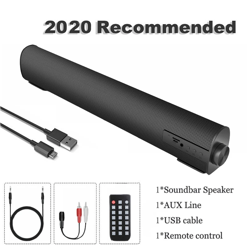 Rsionch Soundbar Wired Wireless Bluetooth Speaker Home Theater Stereo Sound bar Built-in Subwoofer for TV/PC with Remote Control
Rsionch Soundbar Wired Wireless Bluetooth Speaker Home Theater Stereo Sound bar Built-in Subwoofer for TV/PC with Remote Control