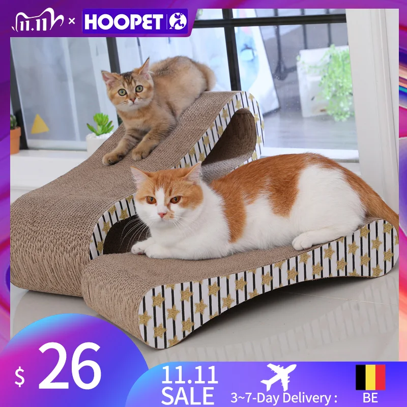 HOOPET 2 pcs Combination Cat Scratch Board 8 Shape Functional Nail Claw Scraper Mat Bed Toy Corrugated Pet Training Toys
HOOPET 2 pcs Combination Cat Scratch Board 8 Shape Functional Nail Claw Scraper Mat Bed Toy Corrugated Pet Training Toys