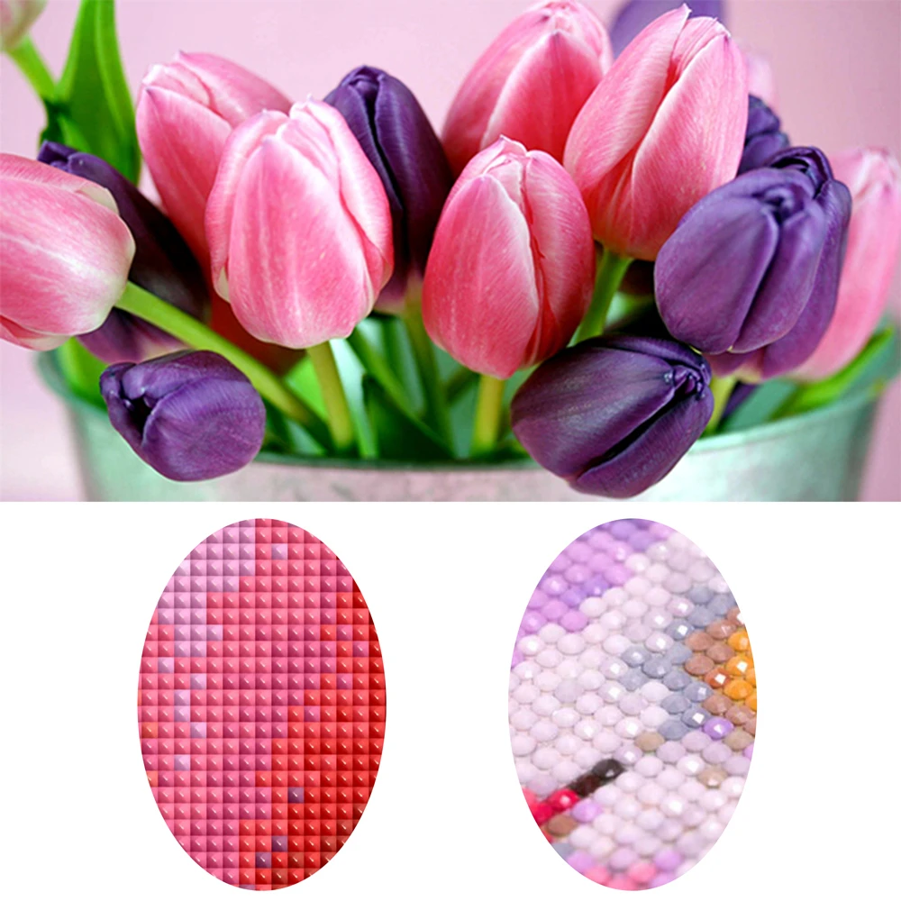 Tulip Full Display Square/Round Flower Diamond Painting Diamond Embroidery Cross Stitch Rhinestone Picture Daimond Accessories
Tulip Full Display Square/Round Flower Diamond Painting Diamond Embroidery Cross Stitch Rhinestone Picture Daimond Accessories