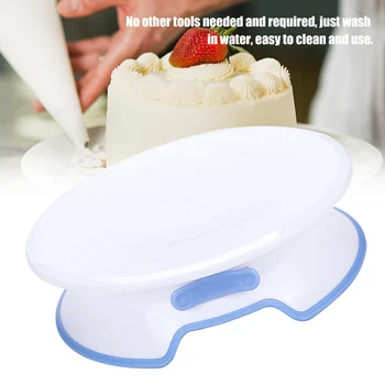 DIY Portable Restaurant Decorating Stand Party Supplies Non Slip Rotatable Tilt Turn Baking Tools Home Cake Turntable Easy Clean
DIY Portable Restaurant Decorating Stand Party Supplies Non Slip Rotatable Tilt Turn Baking Tools Home Cake Turntable Easy Clean