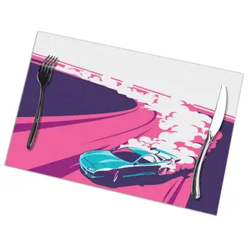 Set of 6 Japanese Drift Sport Car Placemats for Dining Table Place Mat in Kitchen Accessories Cup Wine Mat
Set of 6 Japanese Drift Sport Car Placemats for Dining Table Place Mat in Kitchen Accessories Cup Wine Mat