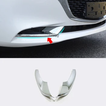 ABS Chrome For Mazda 3 2019 2020 accessories Car front fog lampshade Decorative Strip Cover Trim Sticker car styling 2pcs 
ABS Chrome For Mazda 3 2019 2020 accessories Car front fog lampshade Decorative Strip Cover Trim Sticker car styling 2pcs