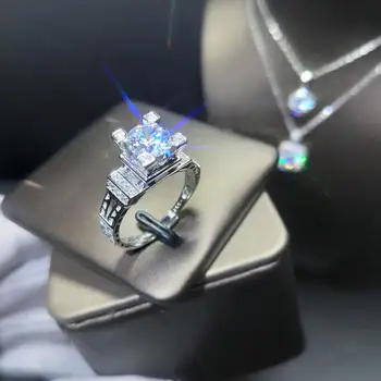 925 Silver Romantic Paris Tower 1 Carat Moissanite Ring Brilliant Cut Diamond Test Past Best Quality D Color Gemstone Rings Gift
925 Silver Romantic Paris Tower 1 Carat Moissanite Ring Brilliant Cut Diamond Test Past Best Quality D Color Gemstone Rings Gift