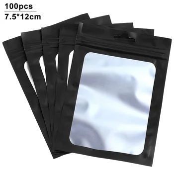 100pcs Leakproof Matte Self Sealing Universal Zip Lock Packaging Pouch Fresh Keeping Storage Bag Easy Apply With Clear Window
100pcs Leakproof Matte Self Sealing Universal Zip Lock Packaging Pouch Fresh Keeping Storage Bag Easy Apply With Clear Window