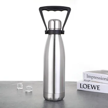 Creative New Style 304 Stainless Steel Insulated Coke Bottle with Hand Outdoor
Creative New Style 304 Stainless Steel Insulated Coke Bottle with Hand Outdoor