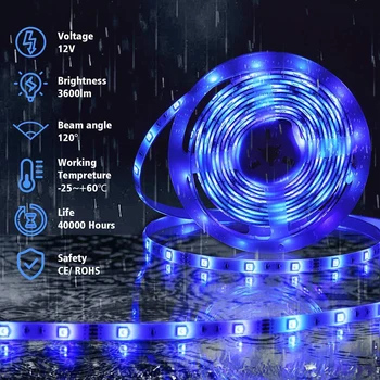 5M RGB fita led light strip RGB 5M 10M Tape Diode DC 12V Remote Control Adapter Colorful Flexible Ribbon RGB LED Strip Light
5M RGB fita led light strip RGB 5M 10M Tape Diode DC 12V Remote Control Adapter Colorful Flexible Ribbon RGB LED Strip Light