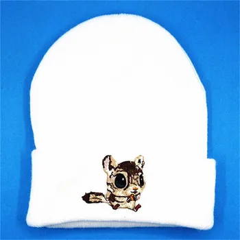 Cotton squirrel animal embroidery Thicken knitted hat winter warm hat Skullies cap beanie hat for kid men and women 300
Cotton squirrel animal embroidery Thicken knitted hat winter warm hat Skullies cap beanie hat for kid men and women 300