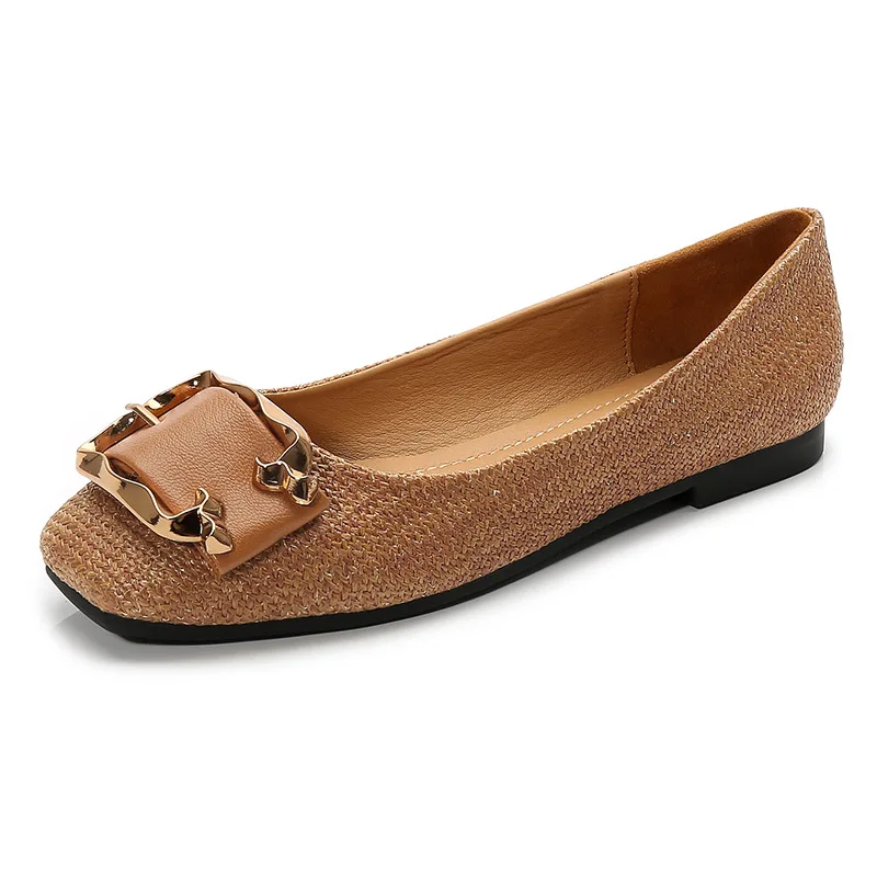 Solid With Basic Slip-On Pumps for Women Square Toe Metal Decoration Low Heel Ladies Pumps Buckle Casual Single Shoes
Solid With Basic Slip-On Pumps for Women Square Toe Metal Decoration Low Heel Ladies Pumps Buckle Casual Single Shoes