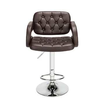 2pcs Bar Stools Swivel Seat Adjustable High Type with Disk Armrest Square Backrest Button Design Bar Stools Coffee Furniture
2pcs Bar Stools Swivel Seat Adjustable High Type with Disk Armrest Square Backrest Button Design Bar Stools Coffee Furniture