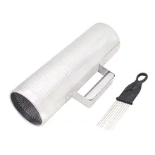 Professional Stainless Steel Guiro With Scraper 12x4 Inch Percussion Musical Strong Raspy Sound Open Ends W/ Scraper Latin
Professional Stainless Steel Guiro With Scraper 12x4 Inch Percussion Musical Strong Raspy Sound Open Ends W/ Scraper Latin