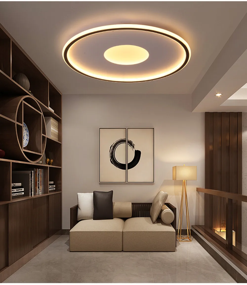 Ceiling lamp led simple modern round bedroom lamp creative personality new ultra-thin study living room lamps
Ceiling lamp led simple modern round bedroom lamp creative personality new ultra-thin study living room lamps