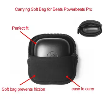 Portable Soft Nylon Bag Protective Cover Storage Box Carrying Case for Beats Powerbeats Pro Earphone
Portable Soft Nylon Bag Protective Cover Storage Box Carrying Case for Beats Powerbeats Pro Earphone