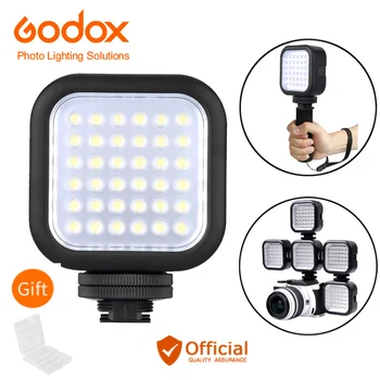 Godox LED36 Video Light 36 LED Outdoor Photo Lights Lamp 5500~6500K for Canon eos 70d 6d DSLR Camera Camcorder DVR Accessories
Godox LED36 Video Light 36 LED Outdoor Photo Lights Lamp 5500~6500K for Canon eos 70d 6d DSLR Camera Camcorder DVR Accessories