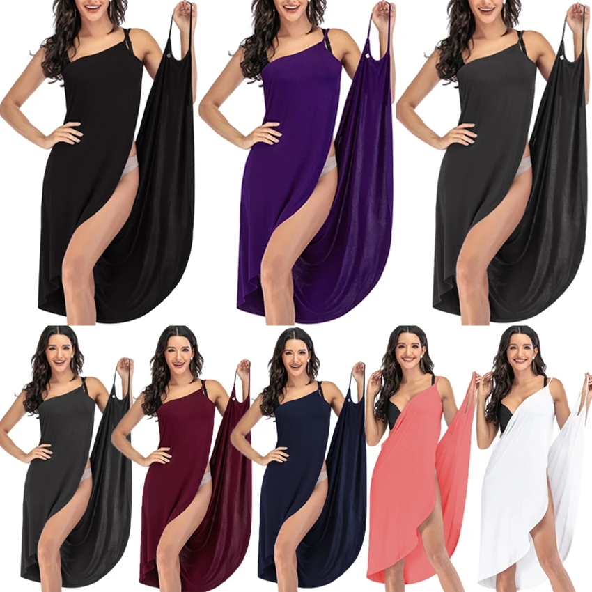 New splicing solid color sexy beach dress fashion all-match suspender jumpsuit short skirt maternity dress
New splicing solid color sexy beach dress fashion all-match suspender jumpsuit short skirt maternity dress