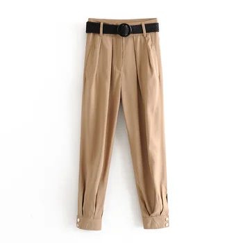 Vintage women tencel harem pants 2020 spring-summer fashion high waist long trousers female street-wear pant girls stylish chic
Vintage women tencel harem pants 2020 spring-summer fashion high waist long trousers female street-wear pant girls stylish chic