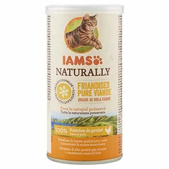 Iams refrigerios para gatos liofilizados, sin granos, paquete de 4X25 g
Iams refrigerios para gatos liofilizados, sin granos, paquete de 4X25 g