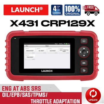 LAUNCH X431 CRP129X OBD2 Auto Code Reader Car Diagnostic Tool with Reset Diagnostic Scanner for Car Engine ABS SRS AT PK CRP129 
LAUNCH X431 CRP129X OBD2 Auto Code Reader Car Diagnostic Tool with Reset Diagnostic Scanner for Car Engine ABS SRS AT PK CRP129
