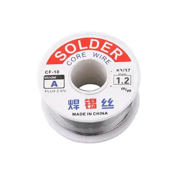1.2mm 2% Flux Tin Lead Rosin Roll Core Silver Solder Wire Welding Soldering Repairing Tool Reel Melt Kit Electric Melting
1.2mm 2% Flux Tin Lead Rosin Roll Core Silver Solder Wire Welding Soldering Repairing Tool Reel Melt Kit Electric Melting