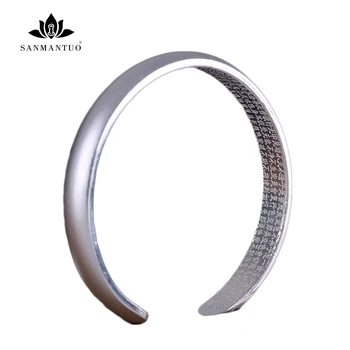 Fashionable Simple Jewelry Retro Lady Bracelet 925 Sterling Silver Ancient 999 Silver Transport Bracelet Sutra Bracelet
Fashionable Simple Jewelry Retro Lady Bracelet 925 Sterling Silver Ancient 999 Silver Transport Bracelet Sutra Bracelet