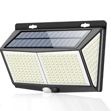 8W 288LED Solar Wall Light Motion Sensor Garden Courtyard Path Lamp 3 Modes Waterproof IP65 
8W 288LED Solar Wall Light Motion Sensor Garden Courtyard Path Lamp 3 Modes Waterproof IP65
