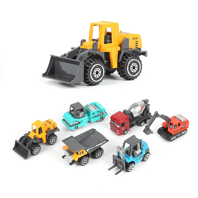 6 Pcs/set Engineering Vehicles 1:64 Scale Simulation Excavator Forklift Car Model Diecast Alloy Car Gift Toy for Children F2007
6 Pcs/set Engineering Vehicles 1:64 Scale Simulation Excavator Forklift Car Model Diecast Alloy Car Gift Toy for Children F2007