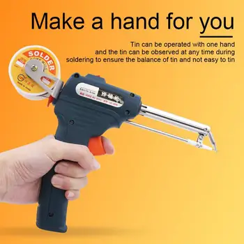 Portable Soldering Iron Suit 60W External Heat Type Electric Tool Electrical Tools Soldering Tool Electric Iron Kit
Portable Soldering Iron Suit 60W External Heat Type Electric Tool Electrical Tools Soldering Tool Electric Iron Kit