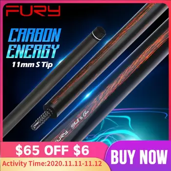 Original FURY CFC Pool Cue11mm KAMUI Tip PAS Carbon Fiber Technology Shaft Billiared Play Cue Black Technology For Black 8 Stick
Original FURY CFC Pool Cue11mm KAMUI Tip PAS Carbon Fiber Technology Shaft Billiared Play Cue Black Technology For Black 8 Stick