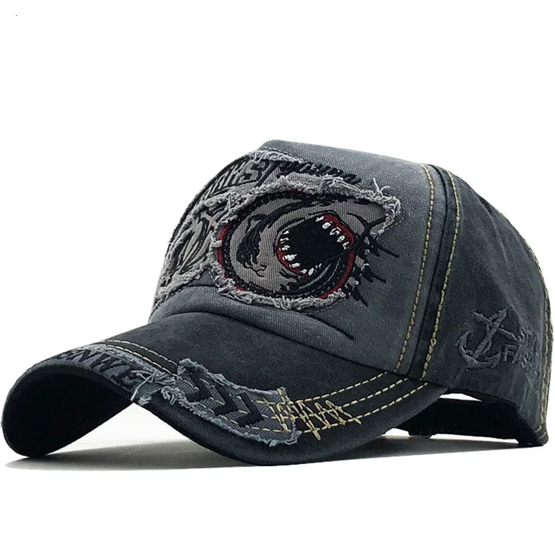 

New Cotton Men baseball cap for women snapback hat Shark embroidery bone caps gorras casual casquette men baseball hats