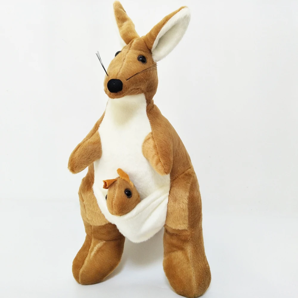 

Simulation doll children plush toys Kangaroo doll Birthday gift kid stuffed toy