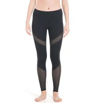 Sexy Mesh Splicing Yoga Pants Women's Sports High Waist Elastic Tight Running Push Up Fitness Gym Leggings 
Sexy Mesh Splicing Yoga Pants Women's Sports High Waist Elastic Tight Running Push Up Fitness Gym Leggings