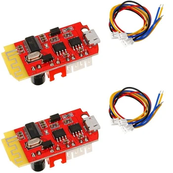 2Pcs Power Amplifier Board CT14 Micro- 4.2 Stereo Bluetooth Receiver Board Module 5W+5W for DIY Sound Box Speaker
2Pcs Power Amplifier Board CT14 Micro- 4.2 Stereo Bluetooth Receiver Board Module 5W+5W for DIY Sound Box Speaker