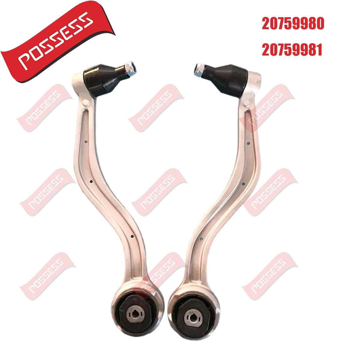 

A Pair of Front Lower Left And Right Suspension Curved Control Arm For Cadillac ATS CA1 ATSL SA1 2014-/ ,Rear Drive 2WD