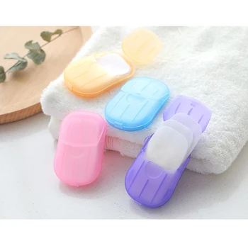 20 Pcs/Set Random Color Box Soap Exquisite Easy To Carry Disposable Soap Paper Portable Mini Bath Clean Scented Slice Sheets
20 Pcs/Set Random Color Box Soap Exquisite Easy To Carry Disposable Soap Paper Portable Mini Bath Clean Scented Slice Sheets