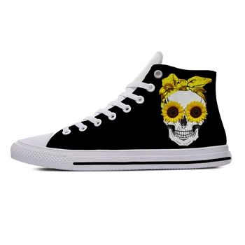 Skull Sunflower Aesthetic Vogue Fashion Casual Canvas Shoes High Top Lightweight Breathable 3D Print Girl Female women Sneakers
Skull Sunflower Aesthetic Vogue Fashion Casual Canvas Shoes High Top Lightweight Breathable 3D Print Girl Female women Sneakers