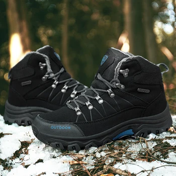Men's Winter Snow Boots Super Warm Men's Boots High Quality Waterproof Sneakers Outdoor Men's Hiking Boots Work Shoes Size 46
Men's Winter Snow Boots Super Warm Men's Boots High Quality Waterproof Sneakers Outdoor Men's Hiking Boots Work Shoes Size 46