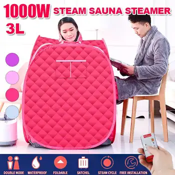 3L Steam Sauna Portable Spa Room Home Beneficial Full Body Slimming Folding Detox Therapy Steam Fold Sauna Cabin Sauna Generator
3L Steam Sauna Portable Spa Room Home Beneficial Full Body Slimming Folding Detox Therapy Steam Fold Sauna Cabin Sauna Generator