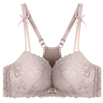 E lovegirl Summer New Product Beauty Back Bow Should Strap Small Chest Pick Up Front Buckle Sexy Bra No Steel Ring Underwear 
E lovegirl Summer New Product Beauty Back Bow Should Strap Small Chest Pick Up Front Buckle Sexy Bra No Steel Ring Underwear