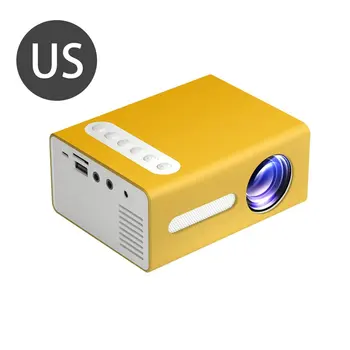 Yellow T300 Portable Projector High Definition Efficient LED Projector Multi Interface Home Theater Video Projector
Yellow T300 Portable Projector High Definition Efficient LED Projector Multi Interface Home Theater Video Projector