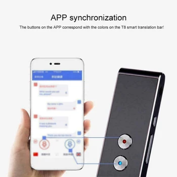 T8 Portable Mini Wireless Smart Translator 40 Languages Two-Way Real Time Instant Voice Translator APP Bluetooth Multi-Language
T8 Portable Mini Wireless Smart Translator 40 Languages Two-Way Real Time Instant Voice Translator APP Bluetooth Multi-Language