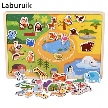 Laburuik Children's Jigsaw 3d Puzzle Stereo Intelligence Development Boys Girls Wooden Early Childhood Toys Educational Toys
Laburuik Children's Jigsaw 3d Puzzle Stereo Intelligence Development Boys Girls Wooden Early Childhood Toys Educational Toys