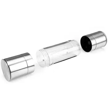 Stainless Steel Double-End Pepper Grinder Manual Hand Pepper Mill Seasoning Tool Kitchen Restaurants Cooking Tool
Stainless Steel Double-End Pepper Grinder Manual Hand Pepper Mill Seasoning Tool Kitchen Restaurants Cooking Tool
