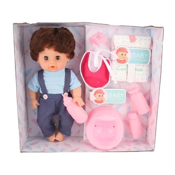 Newborn Baby Simulation Doll Soft Vinyl Reborn Baby Doll Children Kindergarten Lifelike Playmate Model Toy with Clothes
Newborn Baby Simulation Doll Soft Vinyl Reborn Baby Doll Children Kindergarten Lifelike Playmate Model Toy with Clothes