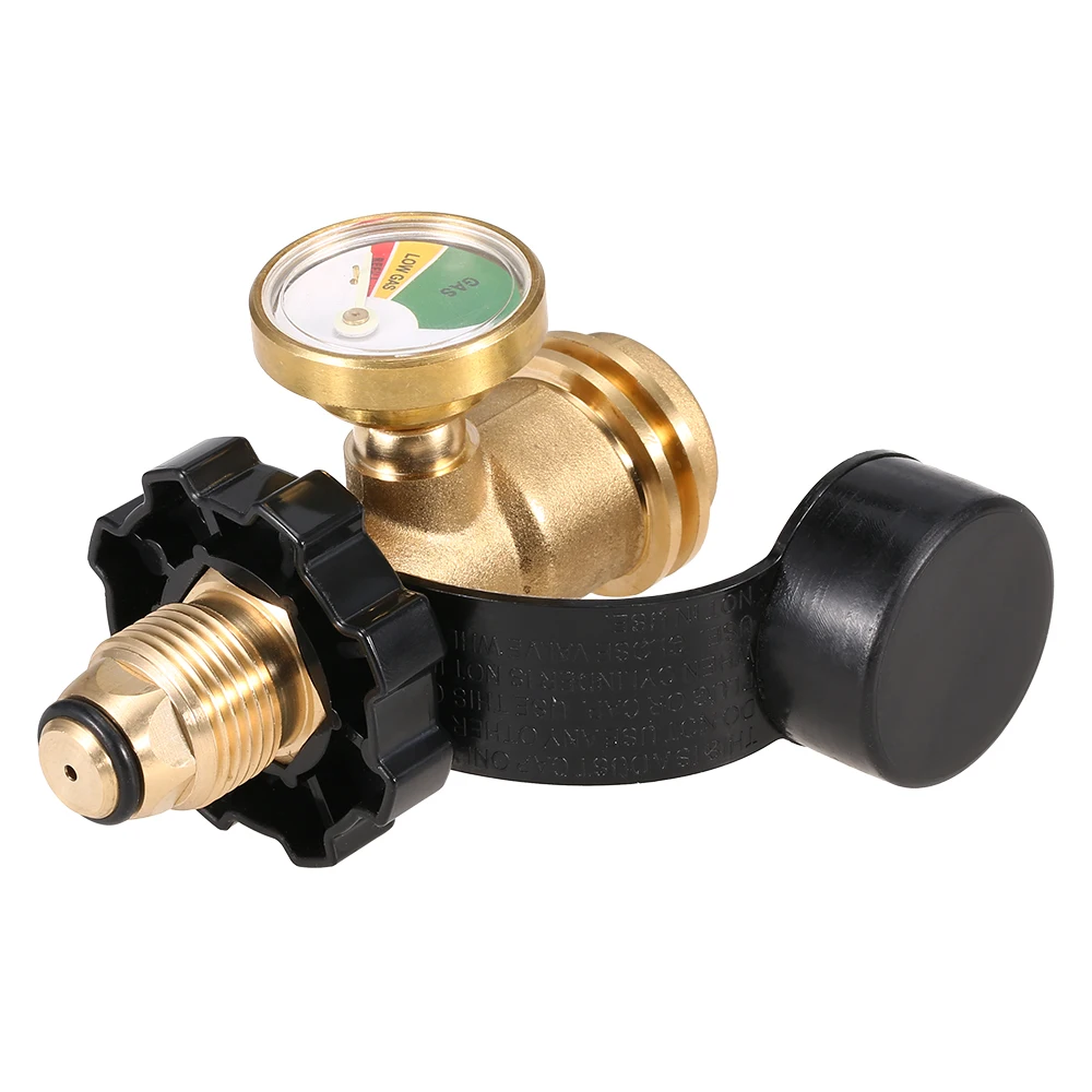 Propane Adapter Solid Brass Regulator Safety POL Convert to QCC1/Type1 Regulator Hose for gas grill
Propane Adapter Solid Brass Regulator Safety POL Convert to QCC1/Type1 Regulator Hose for gas grill