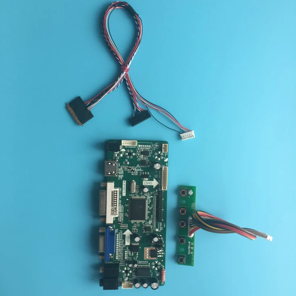 Фото Набор для LP173WF1 (TL) (B6) LCD VGA 40pin M. NT68676 плата контроллера 1920X1080 17 3 "LED DIY LG дисплей