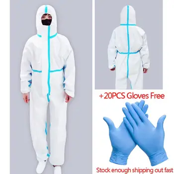 Disposable Safety Clothing Isolation Disinfection Hospital Workshop Protective Cloth Dust-Proof Prevent Coveralls
Disposable Safety Clothing Isolation Disinfection Hospital Workshop Protective Cloth Dust-Proof Prevent Coveralls