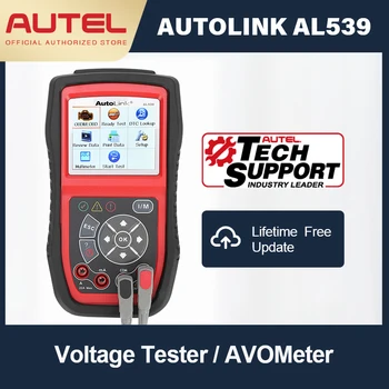 Autel AutoLink AL539 Auto Code Reader OBDII Electrical Test Tool AL539 OBD2 Scanner Internet Update Voltage Circuit Start Tester
Autel AutoLink AL539 Auto Code Reader OBDII Electrical Test Tool AL539 OBD2 Scanner Internet Update Voltage Circuit Start Tester