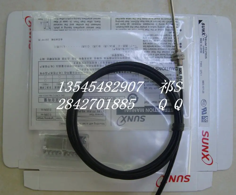 Brand new original SUNX FD-E22 FD-G500 fiber optic sensor high performance one year warranty
Brand new original SUNX FD-E22 FD-G500 fiber optic sensor high performance one year warranty