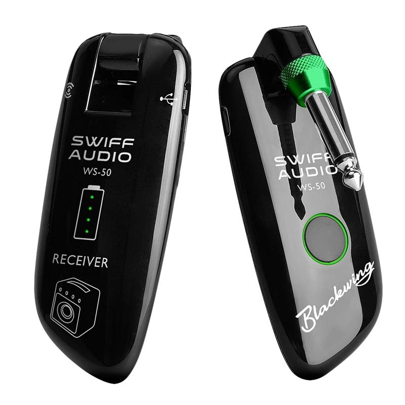 SWIFF WS-50 New UHF Electric Guitar Wireless Transmitter + Receiver System Built-In Rechargeable Battery for Electric Guitar Bas
SWIFF WS-50 New UHF Electric Guitar Wireless Transmitter + Receiver System Built-In Rechargeable Battery for Electric Guitar Bas